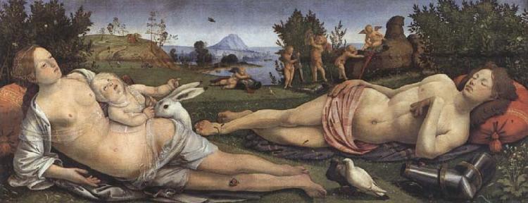 Sandro Botticelli Piero di Cosimo,Venus and Mars oil painting image